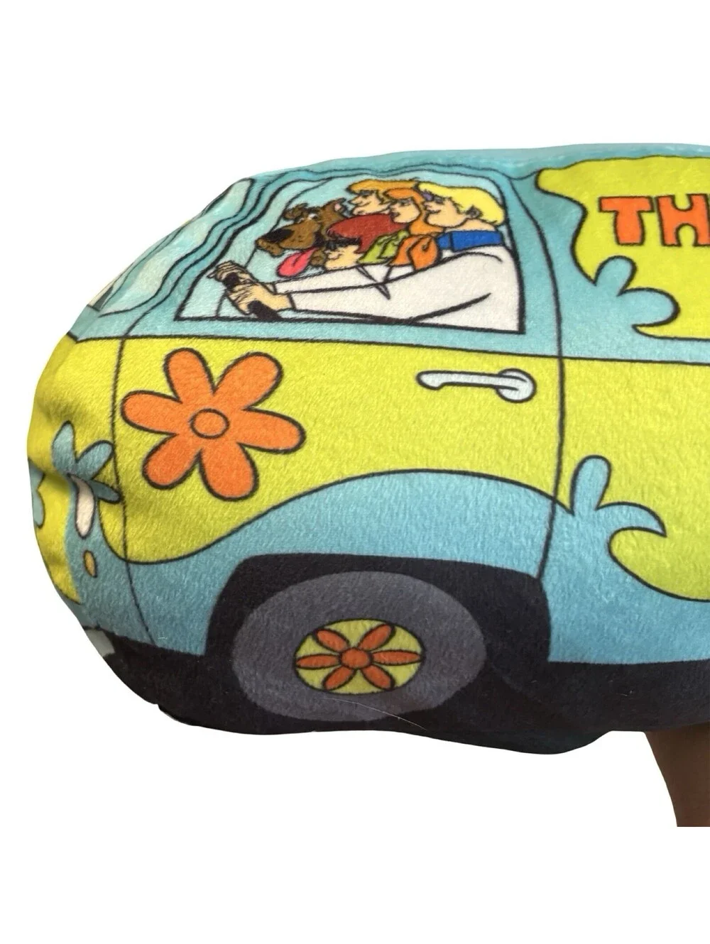 Scooby-Doo! and the Gang ~ The Mystery Machine Plush Pillow 13X8X6